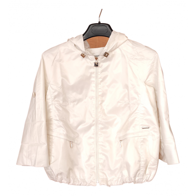 Pre-owned Annie P Jacket In White