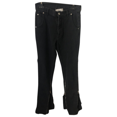 Pre-owned Faith Connexion Bootcut Jeans In Black