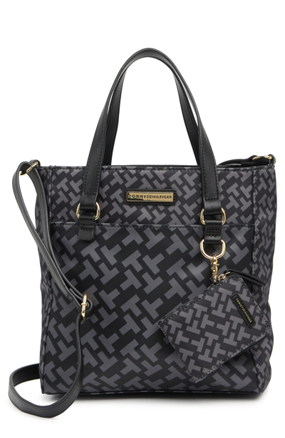 Tommy Hilfiger Naomi Ii Satchel In Black