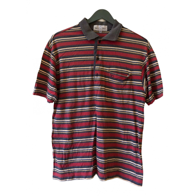 Pre-owned Valentino Polo Shirt In Red