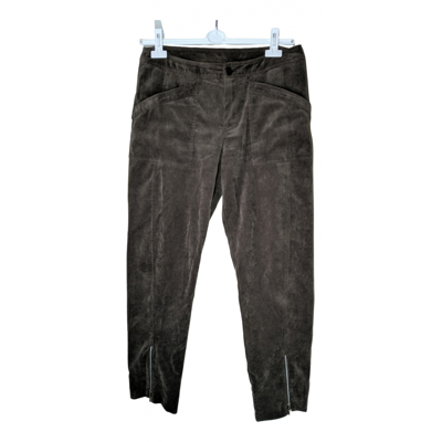 Pre-owned Bitte Kai Rand Trousers In Brown