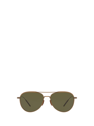 Oliver Peoples Ov1276st Antique Gold Unisex Sunglasses