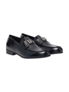 DOLCE & GABBANA LOAFERS WITH LOGO PLAQUE