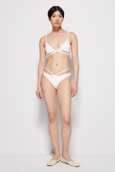 Core Collection Signature Emmalynn Bikini Bottom In White