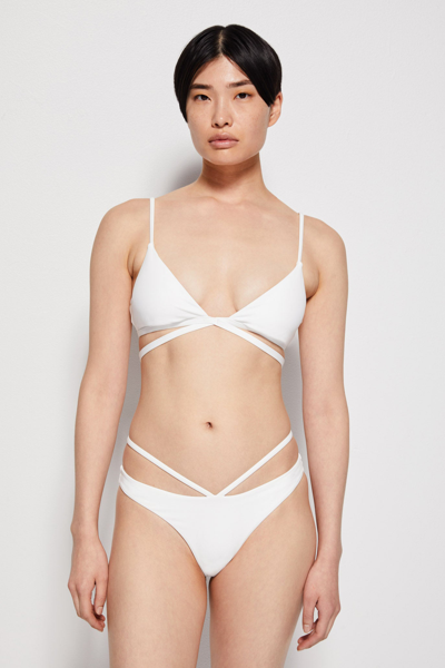 Core Collection Signature Harlen Bikini Top In White