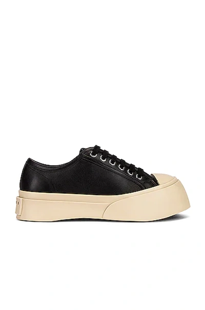 Marni Pablo Lace Up Sneakers In Black