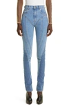 MUGLER SPIRAL SEAM SKINNY JEANS