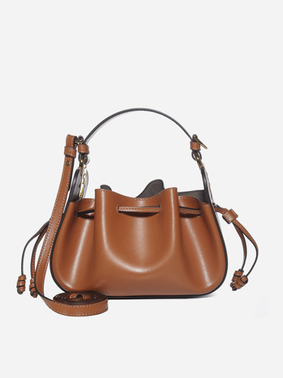 FENDI POMODORINO MINI LEATHER BAG 