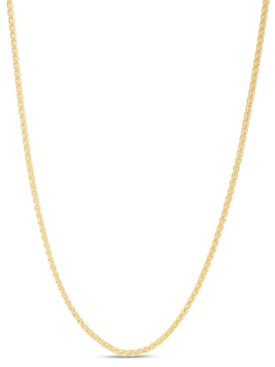 Saks Fifth Avenue Men's 14k Yellow Gold 22" Wheat Chain Necklace