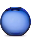 Dolce & Gabbana Small Vase In Transparent Murano Glass Multicolor Unisex Onesize In Blau