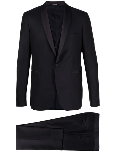 Tagliatore Two-piece Suit Set In Blue