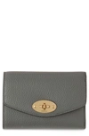 Mulberry Darley Folded Small Wallet In Charcoal