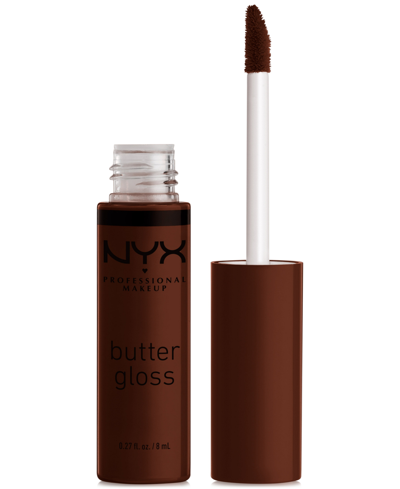 Nyx Professional Makeup Butter Gloss Non-stick Lip Gloss In Lava Cake