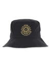 VERSACE JEANS COUTURE MEN'S EMBROIDERED SUN LOGO BUCKET HAT