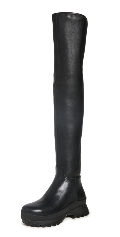 Loeffler Randall Irma Over-the-knee Platform Boots In Black