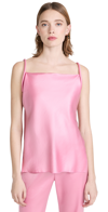 Nanushka Neza Open-back Satin Camisole In Pink