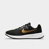 Nike Men's Revolution 6 Next Nature Running Sneakers From Finish Line In Black