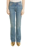 VALENTINO STRAIGHT LEG STRETCH COTTON JEANS