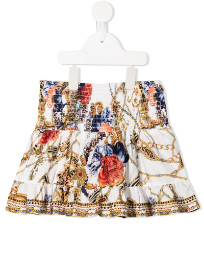 Camilla Kids' Little Girl's & Girl's Reign Supreme Shirred Skirt