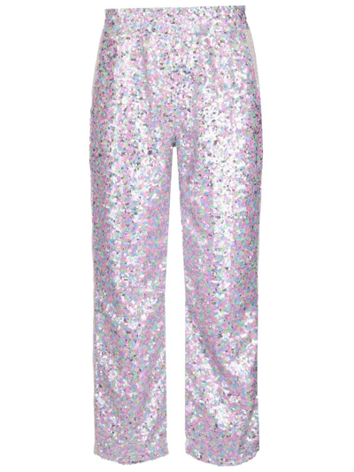 Gcds Sequin-embellished Straight-leg Trousers In Multicolor