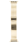 Rebecca Minkoff Mesh 20mm Apple Watch® Watchband In Gold