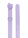 Versace Purple Monochrome Medusa Belt In Pink & Purple