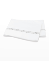 Matouk Prado King Flat Sheet In Nickel