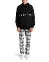 Givenchy Men's Embossed Logo Hoodie In Night Blue
