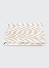 Matouk Quincy 500 Thread Count Fitted Sheet In Sand