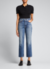 GRLFRND CASSIDY HIGH-RISE STRAIGHT JEANS