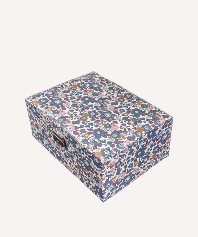 Bon Dep Betsy Tana Lawn™ Cotton Square Jewellery Box In Assorted