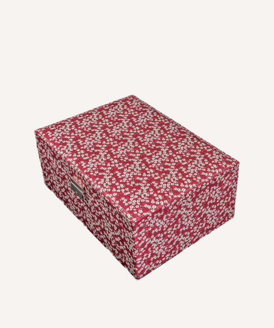 Bon Dep Mitsi Valeria Tana Lawn Cotton Square Jewellery Box In Assorted