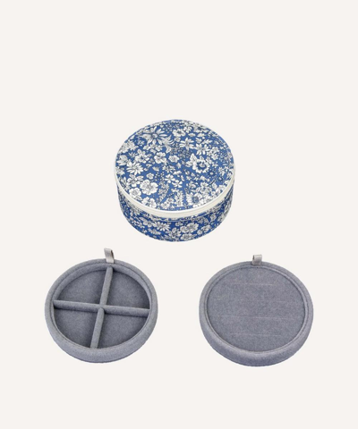 Bon Dep Emily Tana Lawn' Cotton Round Jewellery Box In Assorted