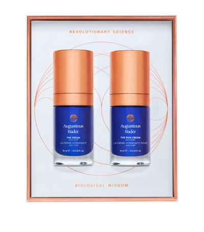 Augustinus Bader Discovery Duo Cream Gift Set Worth £148 In Blue