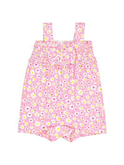 Mayoral Babies' Kids Overall For Girls In Fuchsia