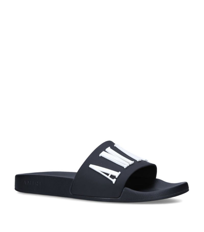 AMIRI AMIRI LOGO POOL SLIDES