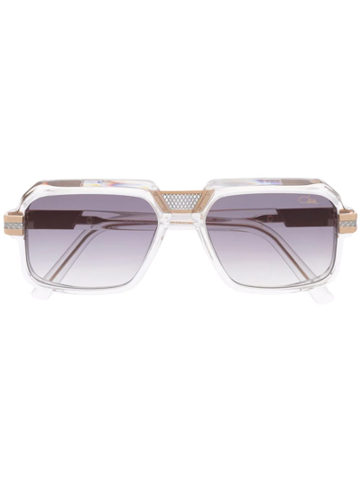 Cazal Oversize-frame Sunglasses In Weiss