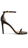 Stuart Weitzman Disney 100mm Crystal-embellished Sandals In Black