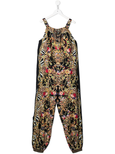 Camilla Kids' A Night In The Nineties Balloon Jumpsuit In Black