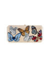 JUDITH LEIBER CRYSTAL-EMBELLISHED BUTTERFLY CLUTCH