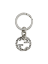 GUCCI MEN'S INTERLOCKING G STERLING SILVER KEYRING