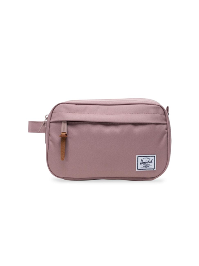 Herschel Supply Co Classics Chapter Xl Travel Kit In Ash Rose