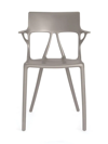 Kartell A.i. 2-piece Chair Set In Matte Grey