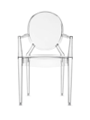 Kartell Lou Lou Ghost Child's Chair In Crystal