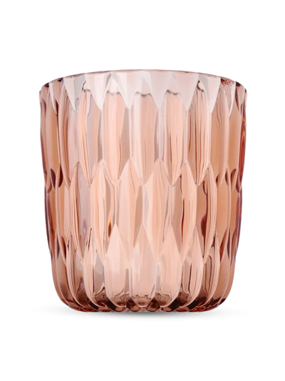 Kartell Jelly Vase In Pink