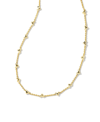Kendra Scott Haven Heart Strand Necklace, 16 In Gold