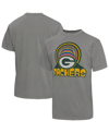 JUNK FOOD MEN'S JUNK FOOD GRAPHITE GREEN BAY PACKERS WONDERLAND INFINITY VIBE T-SHIRT