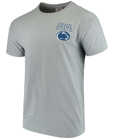 Image One Men's Gray Penn State Nittany Lions Comfort Colors Campus Scenery T-shirt