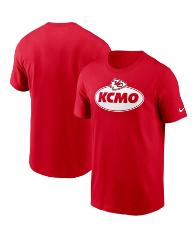 Nike Men's  Red Kansas City Chiefs Hometown Collection Kcmo T-shirt