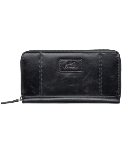 Mancini Men's Casablanca Collection Clutch Wallet In Black